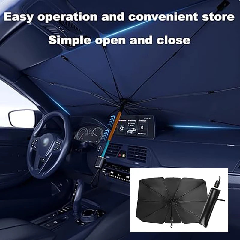 Car Sunshade Umbrella Sun Interior Windshield Protection Accessories