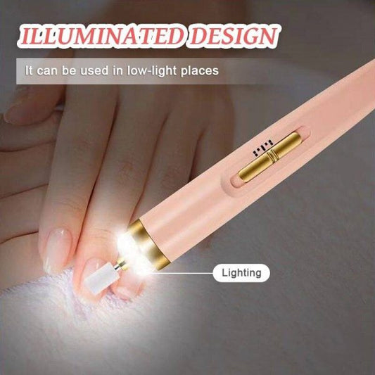 5 In 1 Professional Manicure Nail | Salon Nail Finishing Touch | Nail Grinding, Burnishing Machine | Full Manicure And Pedicure Tool –
